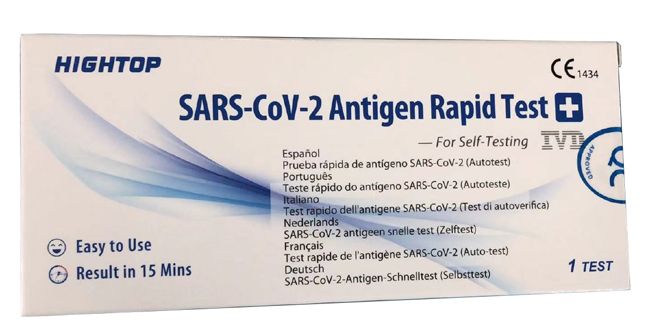HIGHTOP SARS-COV-2 AG SELFTEST HIGHTOP SARS-COV-2 AG SELFTEST