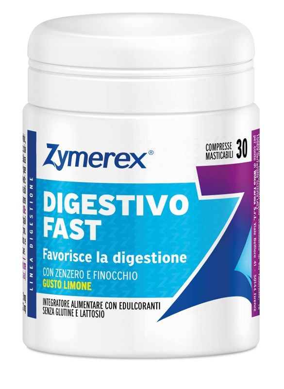 ZYMEREX DIGESTIVO FAST 30CPR ZYMEREX DIGESTIVO FAST 30CPR