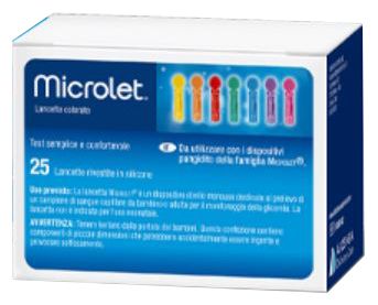 MICROLET LANCETS 25 LANCETTE