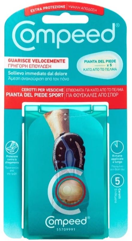 COMPEED VESCICHE PIAN PIED 5PZ COMPEED VESCICHE PIAN PIED 5PZ
