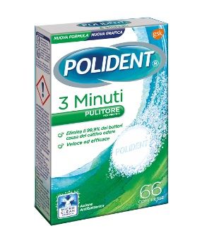POLIDENT 3 MINUTI 66CPR POLIDENT 3 MINUTI 66CPR