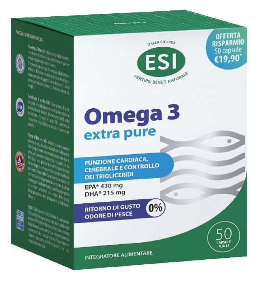 ESI OMEGA 3 EX PURE 50CPS OFF ESI OMEGA 3 EX PURE 50CPS OFF