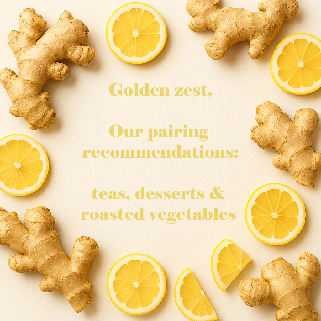 Ginger & Lemon Infused Honey (230g)