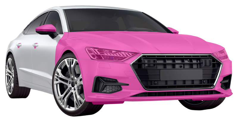 Full Front Vehicle Protection deposit Providing full coverage for high impact areas in paint protection film. Full hood, Full fenders, front bumper, mirror caps, door edges, and door cups in PPF from Ceramic Pro.