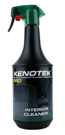 Kenotek Interior Cleaner Kenotek Interior Cleaner is a safe and effective cleaner for virtually every inch of your vehicle’s interior. This unique formula is ready-to-use and requires no messy mixing so you can get straight to work. With Kenotek Interior Cleaner, your vehicle’s interior will look just as spotless as the exterior in no time. Use Kenotek Interior Cleaner on the dashboard, plastic trim pieces, the headliner, carpeting, an even the upholstery!