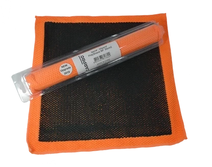 Deep clean the paint and glass in less time and with less effort than a traditional clay bar. Our new advanced rubber polymer technology removes above surface paint, road grime, tar, over spray, water spots, tree sap, rail dust, and other bonded surface contaminants easily. After use the surface will be clean, smooth, and free of all contaminants. 