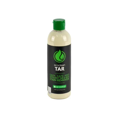 IGL Ecoclean Tar (and bug remover concentrate) IGL Coatings Ecoclean Tar is a soy based cleaner that removes tar, tree sap and bugs with ease. A unique blend of natural ingredients ensures powerful results. Formulated to attach to surfaces for a longer period and safe for every paint.
Features & Benefits:
Removes tar, bugs and tree sap.
Attach to vertical surface for better cleaning.
Minimal rubbing required.
Safe for automotive finishes.
How to use:
Shake bottle well.
Apply directly on the surface.
Wait 2-5 minutes, then wipe off with a damp microfiber towel.