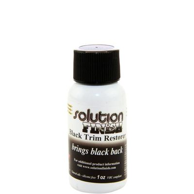 Solution Finish Black Trim Restorer - 1 oz. Why Buy This Product?
Ideal for applying waxes, sealants, glazes, dressings and more
Reliable and cost effective
Inside stitched to ensure the edges will never tough the surface
Gentle yet strong and highly absorbent
100% machine washable
About This Applicator
The Premium Grade Microfiber Applicator is the ideal choice for applying your favorite products. This applicator works great for applying waxes, sealants, glazes, dressings and more. This premium applicator pad is inside stitched two times to ensure that the edges never touch the surface of your paint reducing surface scratches and improving the application of product. Premium 100% machine washable microfiber fabric is wrapped around a plush, durafoam pad that is engineered to deliver just the right amount of pressure to easily mold itself to the surface delivering just the right amount of product. This applicator pad will not saturate the sponge and will not retain product which would lead to product waste.