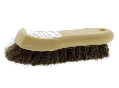 Leather Brush provides safe and effective cleaning for your leather interior surfaces.

This natural Horse Hair Brush is set in an easy grip handle with soft and gentle bristles.

Great for cleaning leather seats prior to using a leather conditioner.