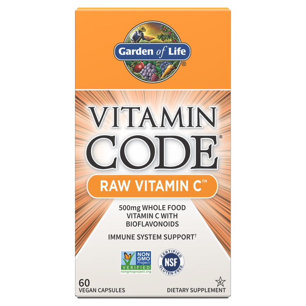 Garden of Life - Vitamin Code Raw Vitamin C - 60 Capsules
