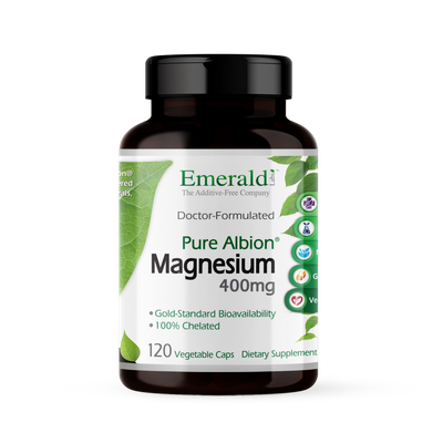 Emerald Labs - Magnesium 400 mg - 120 Veg Capsules