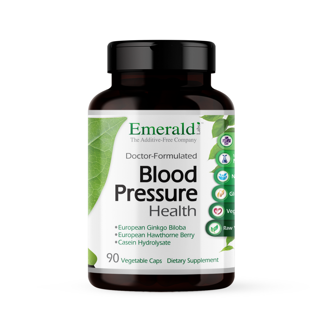 Emerald Labs - Blood Pressure Health - 90 Veg Capsules