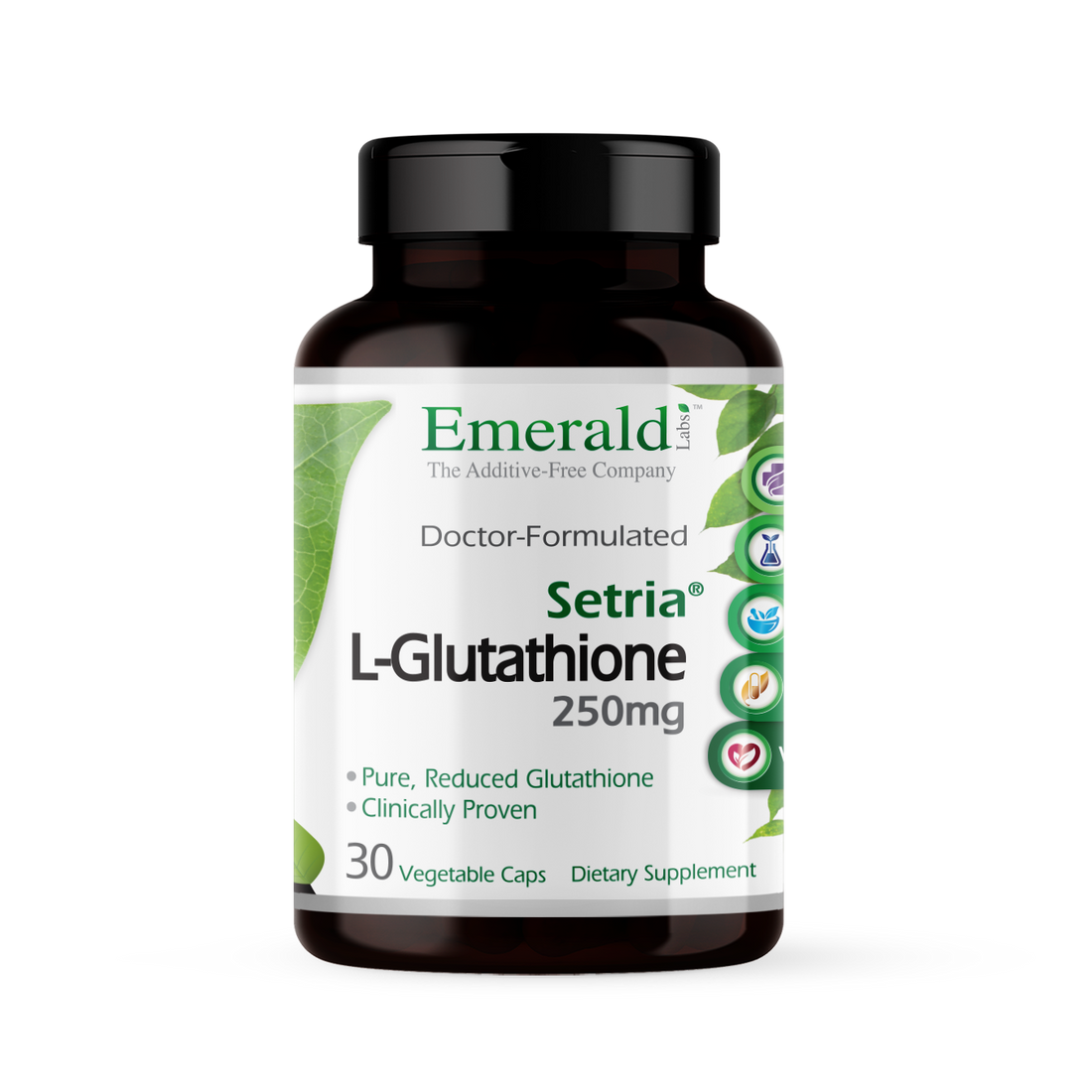 Emerald Labs - L Glutathione - 30 Veg Capsules