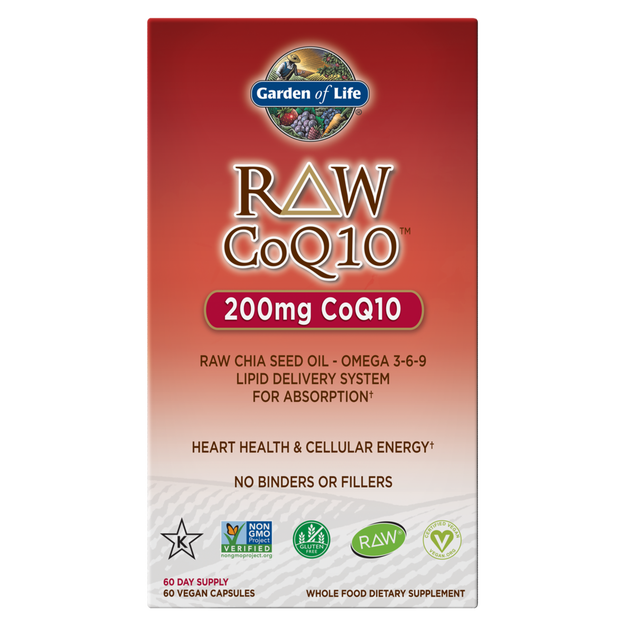 Garden of Life - Raw Coq10 - 60 Capsules