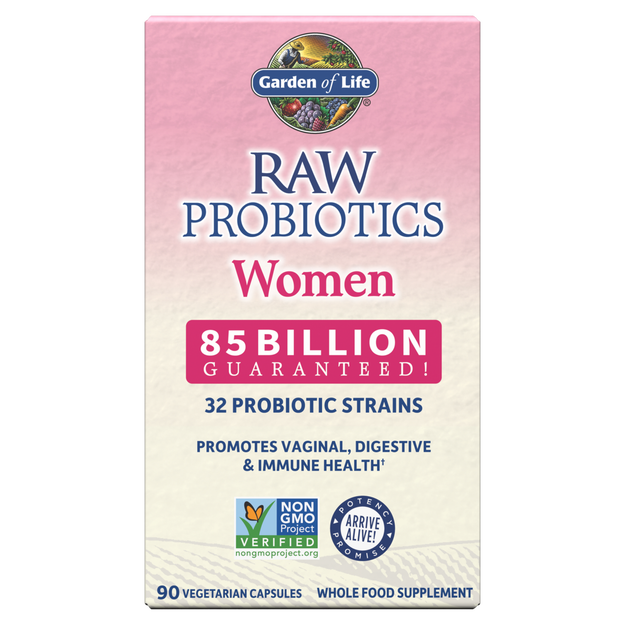 Garden of Life - Raw Probiotics Women 85 Billion - 90 Veg Capsules