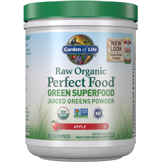 Garden of Life - Raw Organic Perfect Food Green Superfood Apple - 234 grams
