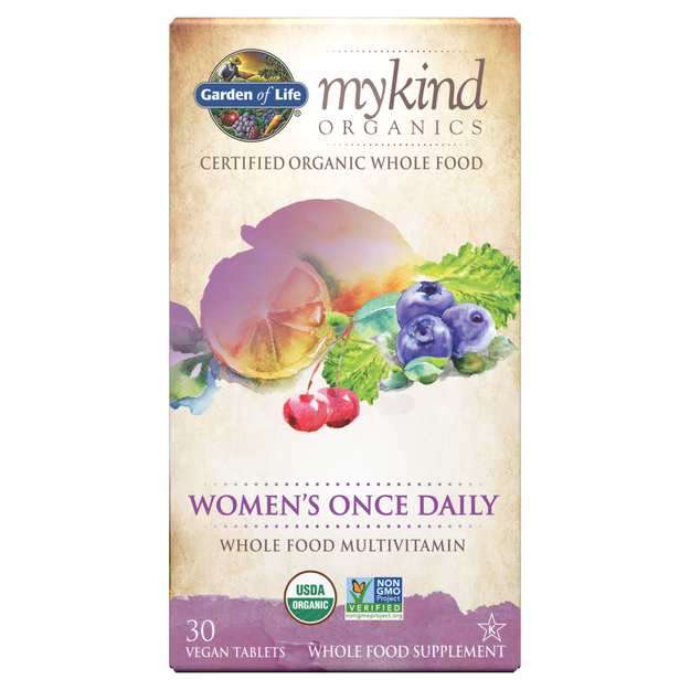 Garden of Life - Mykind Organics Women's Once Daily Multivitamin - 30 Tablets