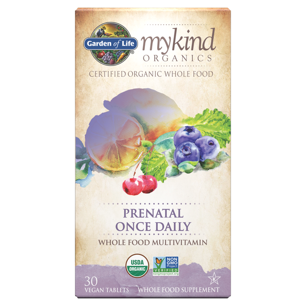 Garden of Life - Mykind Organics Prenatal Once Daily - 30 Tablets