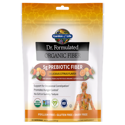 Garden of Life - Dr. Formulated Organic Fiber Citrus - 223 grams