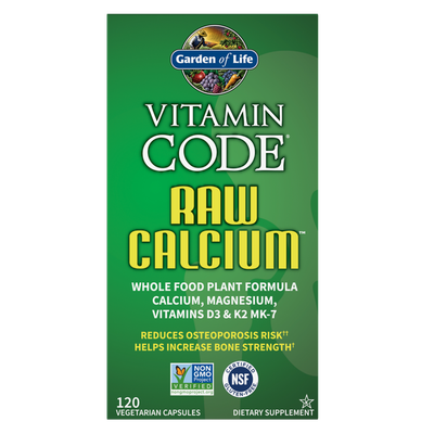 Garden of Life - Vitamin Code Raw Calcium - 120 Capsules