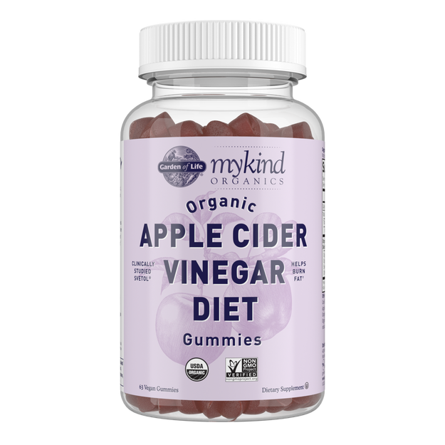 Garden of Life - Mykind Organics Apple Cider Vinegar Diet Gummy - 60 Gummies