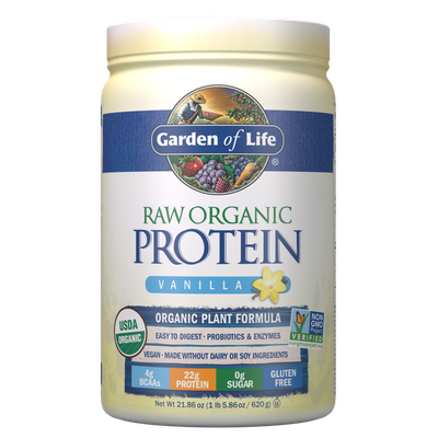 Garden of Life - Raw Organic Protein Vanilla - 620 g