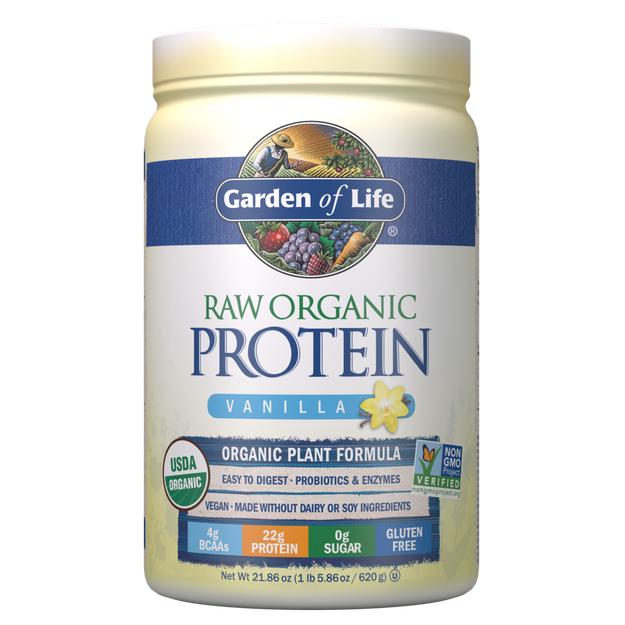 Garden of Life - Raw Organic Protein Vanilla - 620 g