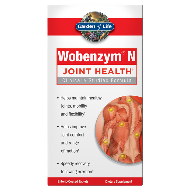 Garden of Life - Wobenzym N Joint Health - 200 Tablets