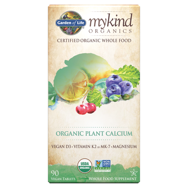Garden of Life - Mykind Organics Plant Calcium - 90 Tablets