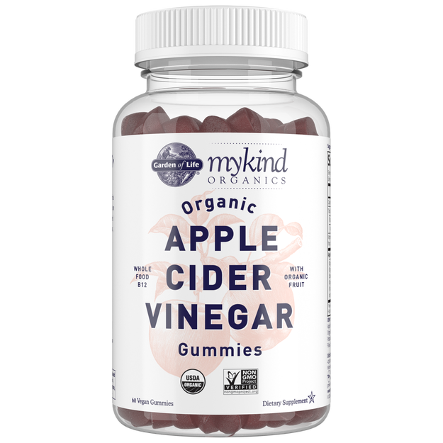 Garden of Life - Mykind Organics Apple Cider Vinegar Gummy - 60 Gummies