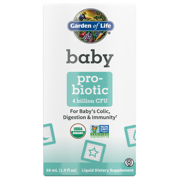 Garden of Life - Baby Probiotic Liquid 4 Billion Cfu - 56 mL