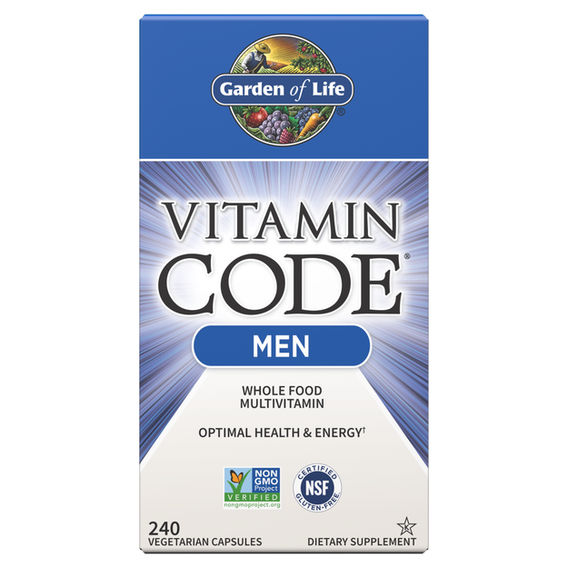 Garden of Life - Vitamin Code Men - 240 Capsules