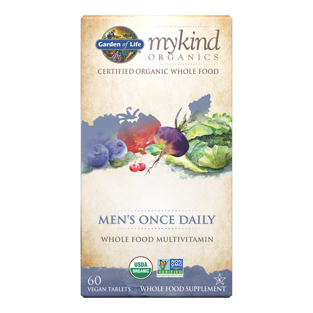 Garden of Life - Mykind Organics Mens Once Daily - 60 Tablets