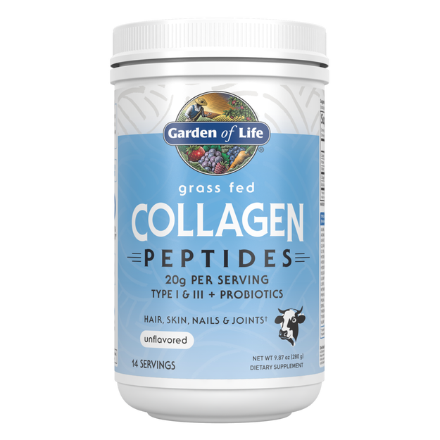 Garden of Life - Grass Fed Collagen Peptides - 280 g