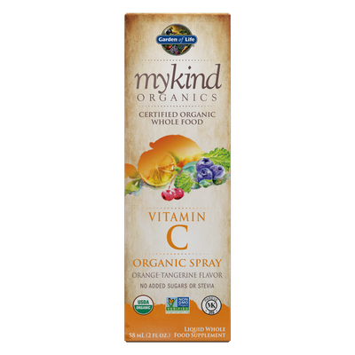 Garden of Life - Mykind Organics Vitamin C Organic Spray Orange-Tangerine - 2 oz Garden of Life - Mykind Organics Vitamin C Organic Spray Orange-Tangerine - 2 oz