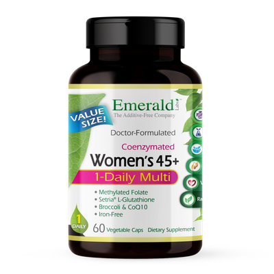 Emerald Labs - Women's 45+ 1 Daily Multvitamin - 60 Veg Capsules Emerald Labs - Women's 45+ 1 Daily Multvitamin - 60 Veg Capsules