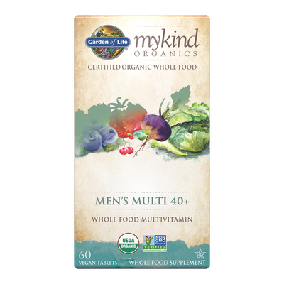 Garden of Life - Mykind Organics Men's Multi 40+ - 60 Tablets Garden of Life - Mykind Organics Men's Multi 40+ - 60 Tablets