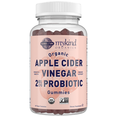 Garden of Life - Mykind Organics Apple Cider Vinegar Probiotic Gummy - 60 Gummies