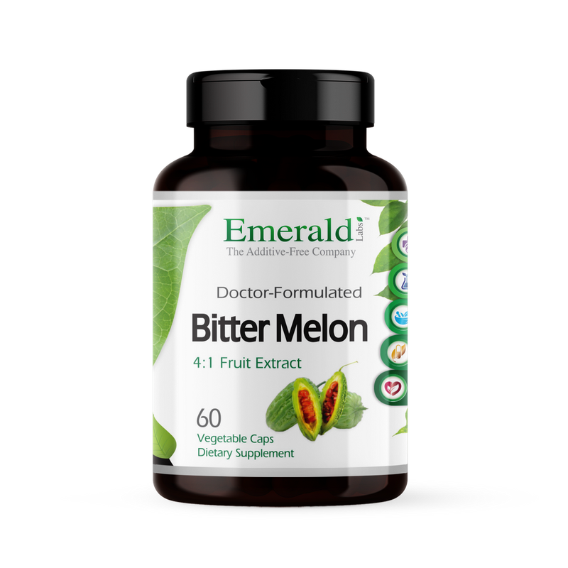 Emerald Labs - Bitter Melon Fruit Extract - 60 Veg Capsules