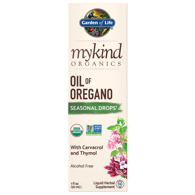 Garden of Life - Mykind Organics Herbal Oil Of Oregano - 1 oz