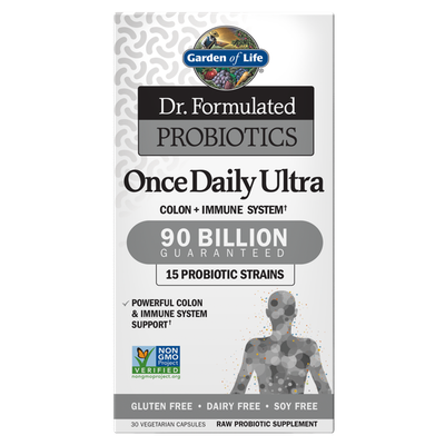 Garden of Life - Dr. Formulated Probiotics Once Daily Ultra 90 Billion - 30 Capsules