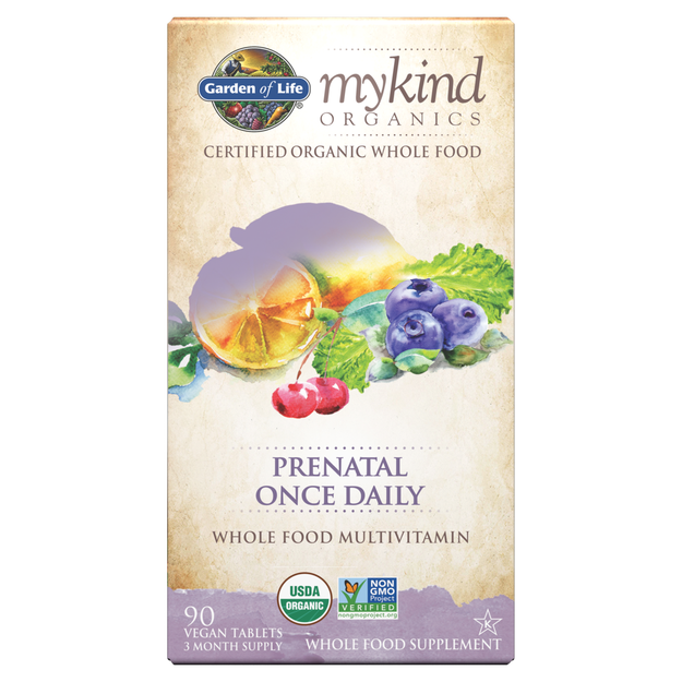 Garden of Life - Mykind Organics Prenatal Once Daily - 90 Tablets