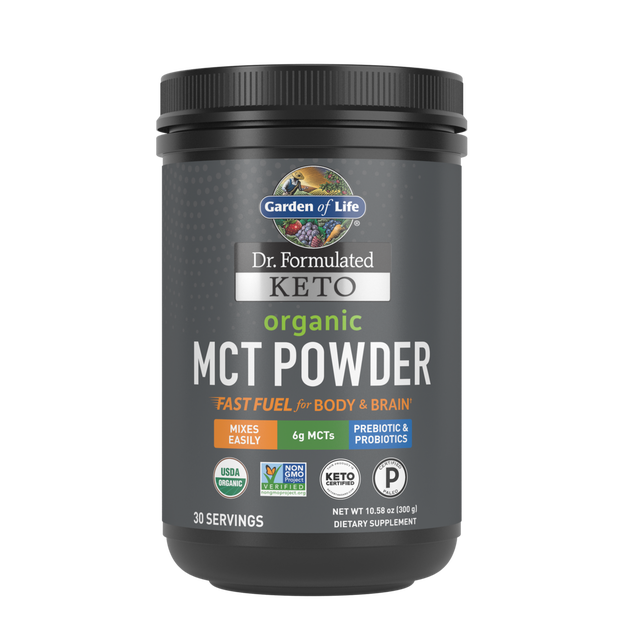 Garden of Life - Dr. Formulated Keto Organic Mct Powder - 300 grams
