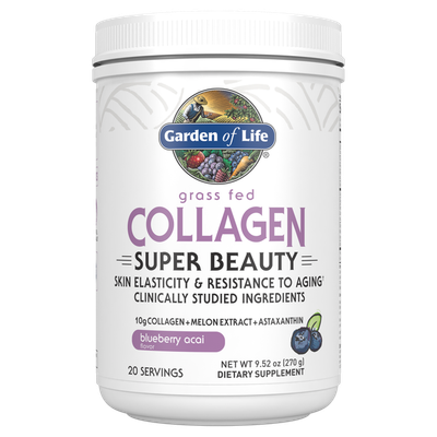 Garden of Life - Collagen Super Beauty Blueberry Acai - 9.52 oz