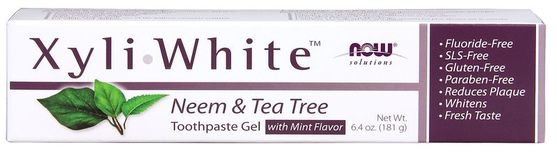 Now - Xyliwhite Neem &amp; Tea Tree Toothpaste - 6.4 oz