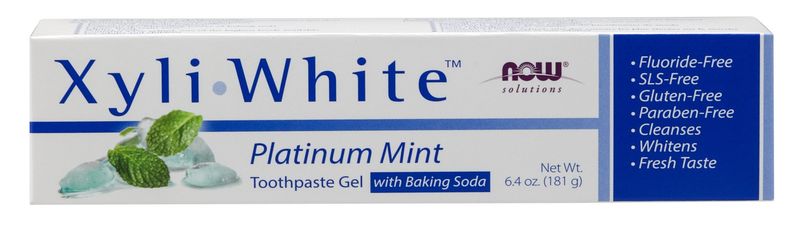 Now - Xyliwhite Mint Baking Soda Toothpaste - 6.4 oz