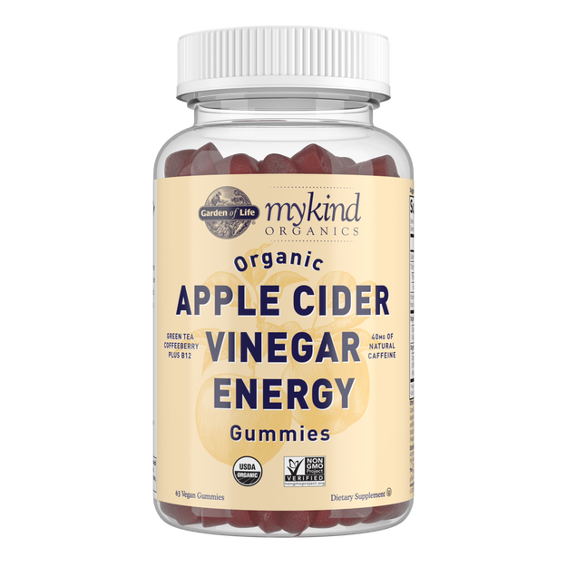 Garden of Life - Mykind Organics Apple Cider Vinegar Energy Gummy - 60 Gummies
