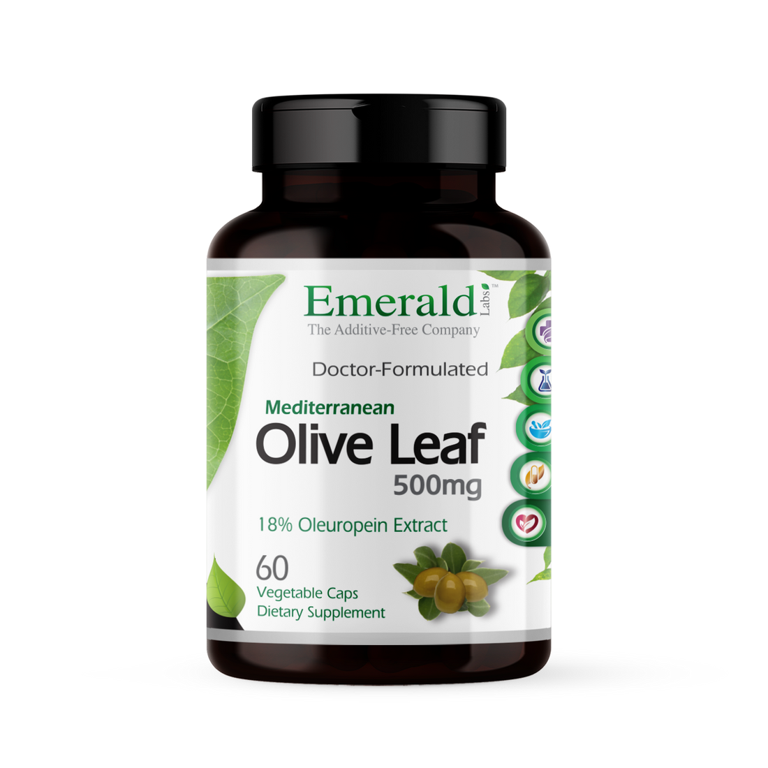Emerald Labs - Olive Leaf - 60 Veg Capsules
