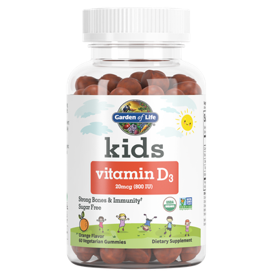 Garden of Life - Kids Vitamin D3 800 IU - 60 Gummies