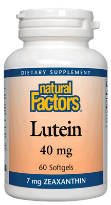 Natural Factors - Lutein 40 mg - 60 Softgels